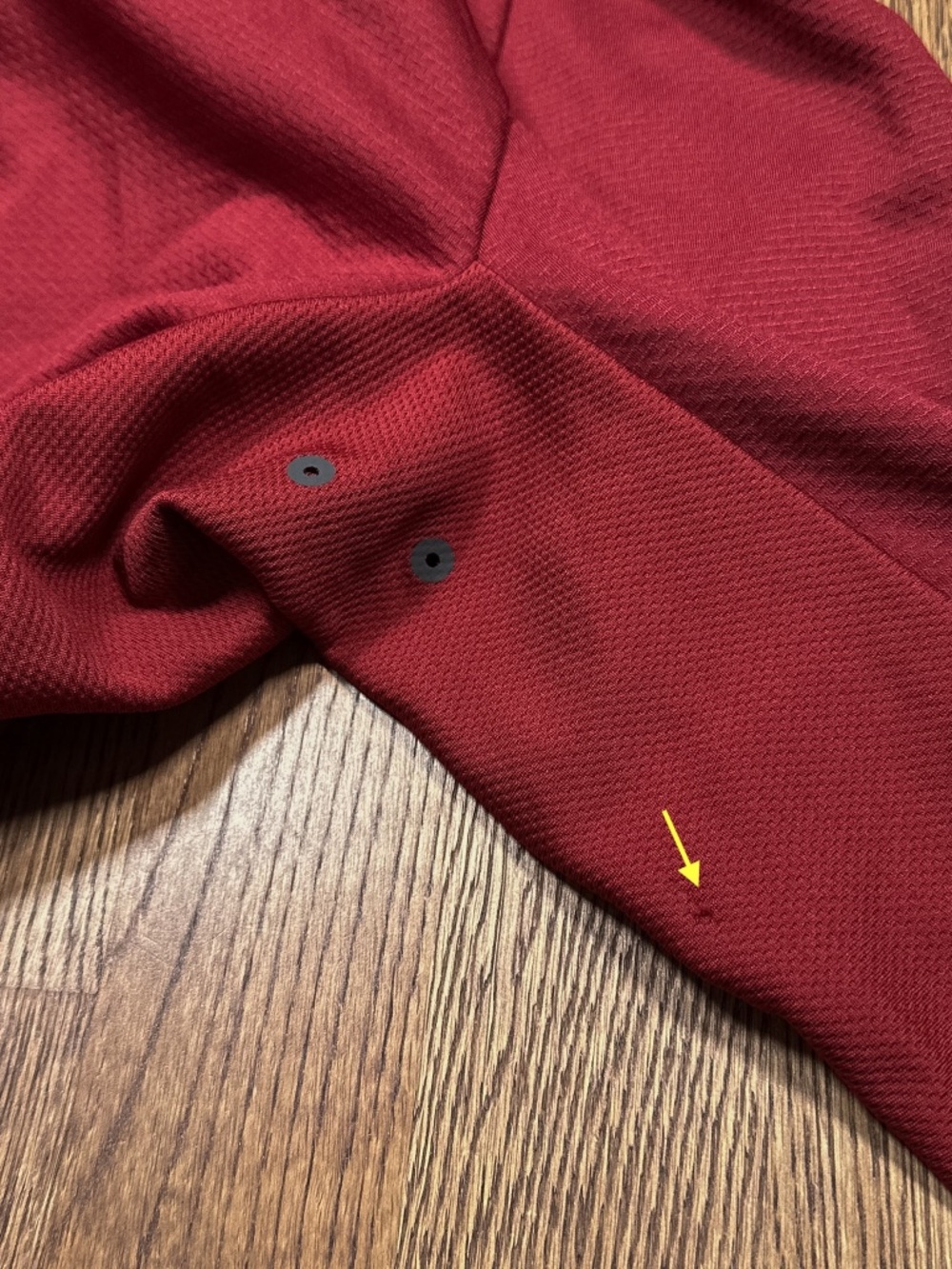 Lululemon Team Canada Olympics Textured Tech Red Hoodie Mens Large - Picture 4 of 10